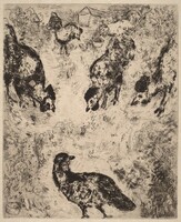 The Patridge and the Fowls, Marc Chagall, 1927/1930