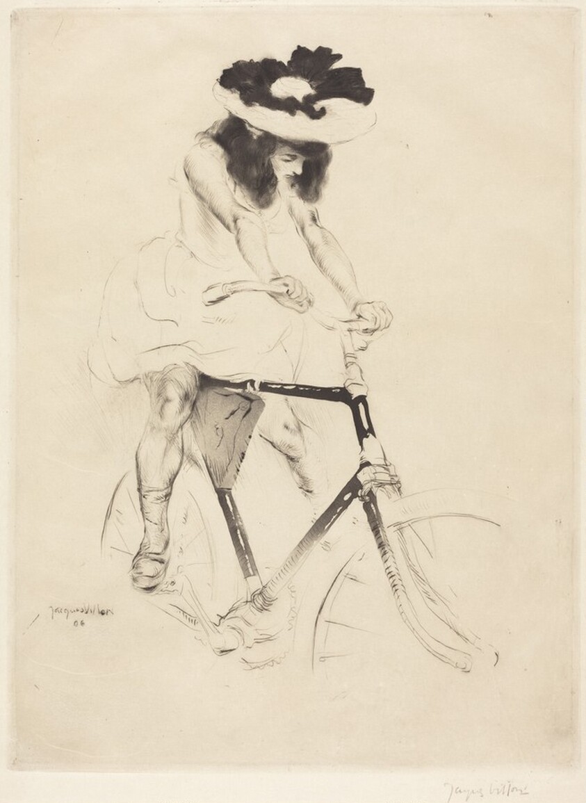 Renée on a Bicycle (Renée à bicyclette)