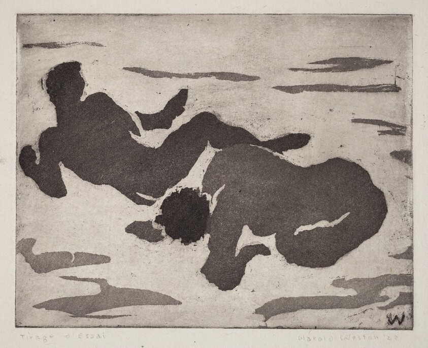Bathers, Plate III