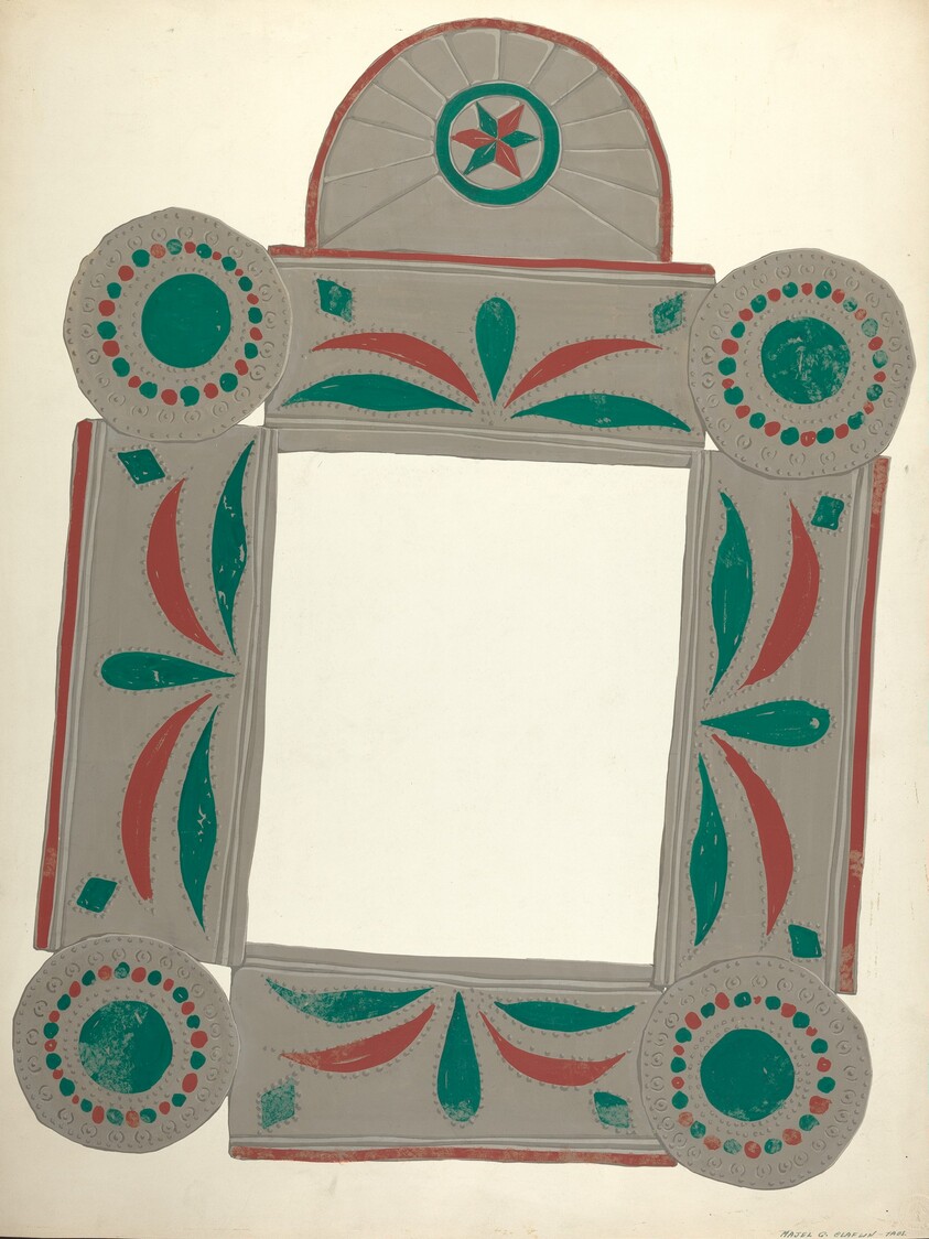 Lockwood Painted Mirror