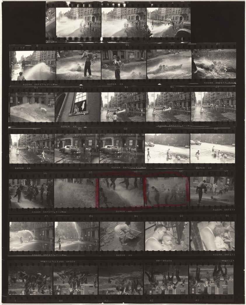 Street shower--New York City no number