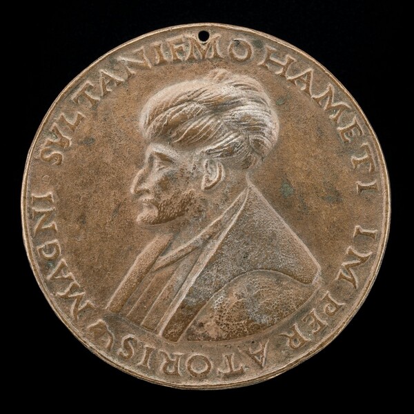 Mehmed II, 1430-1481, Sultan of the Turks 1451 [obverse]