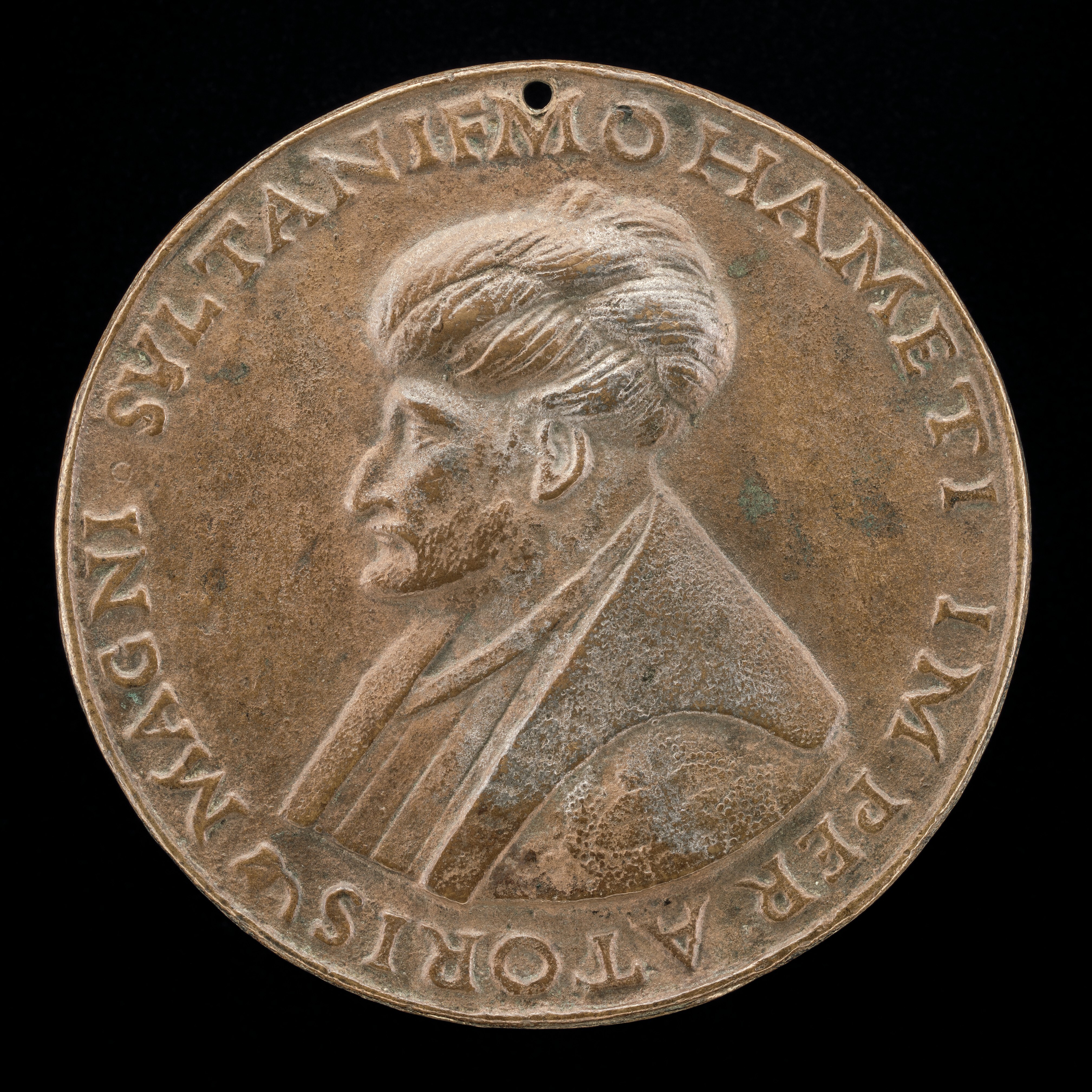Mehmed II, 1430-1481, Sultan of the Turks 1451 [obverse] by