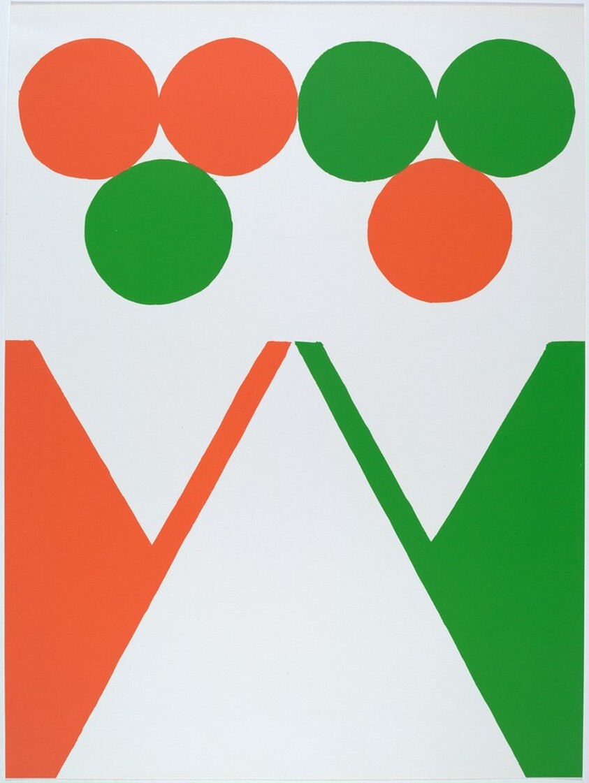 Green, White and Orange