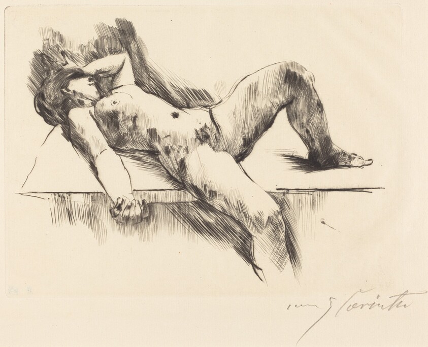 Liegender Weiblicher Akt III (Reclining Female Nude III )