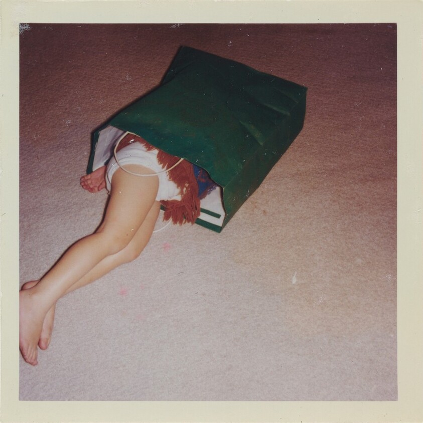Untitled (Girl in paper bag)
