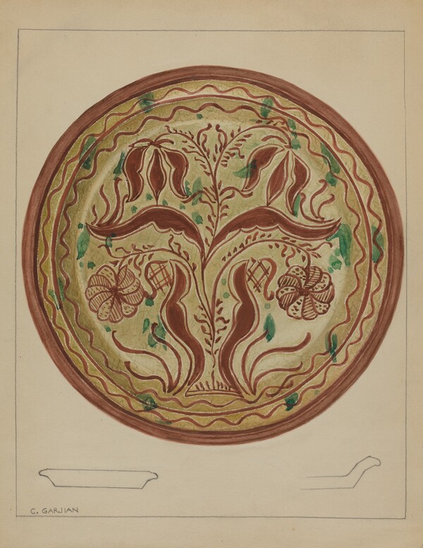 Pa. German Plate