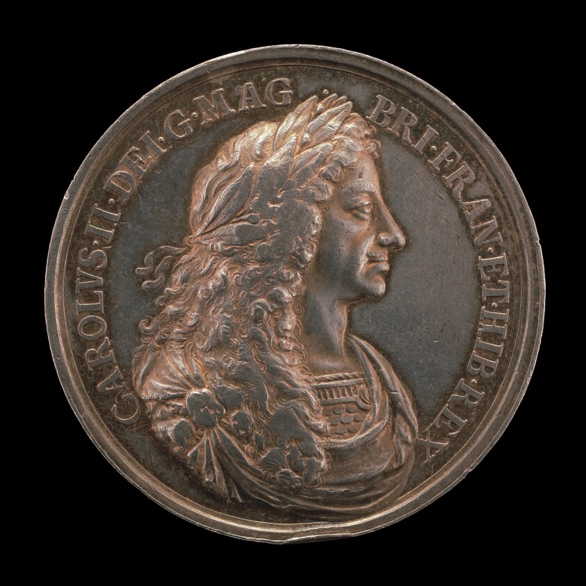 Charles II, 1630-1685, King of England 1660 [obverse]