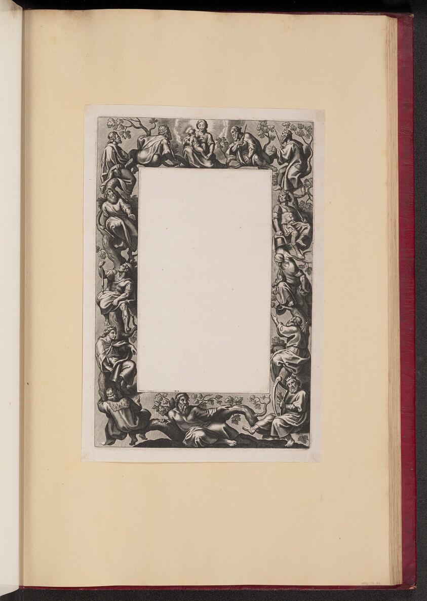 Border Illustration for the Missale Romanum: The Tree of Jesse