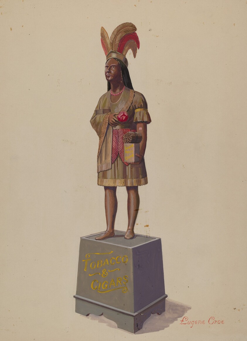 Tobacco Store Figure