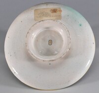 Shallow bowl on low foot with the Conversion of Saul, Painting attributed to Francesco Xanto Avelli; place of production uncertain, c. 1525