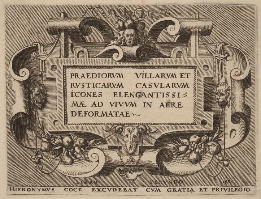 Title Page for "Praediorum Villarum"