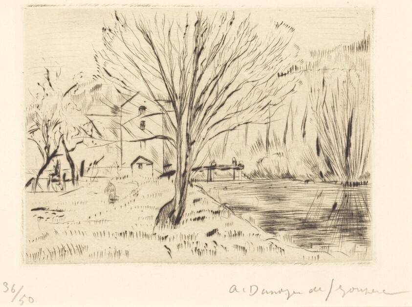 The Mill at Serbonne (Le Moulin de Serbonne)