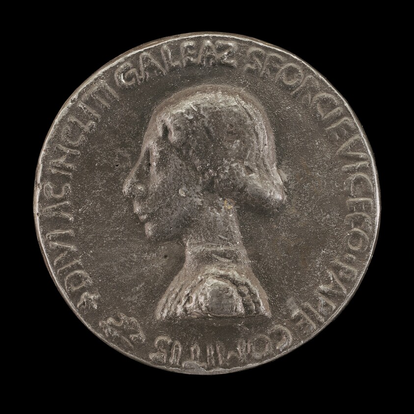 Galeazzo Maria Sforza, 1444-1476, Count of Pavia [obverse]