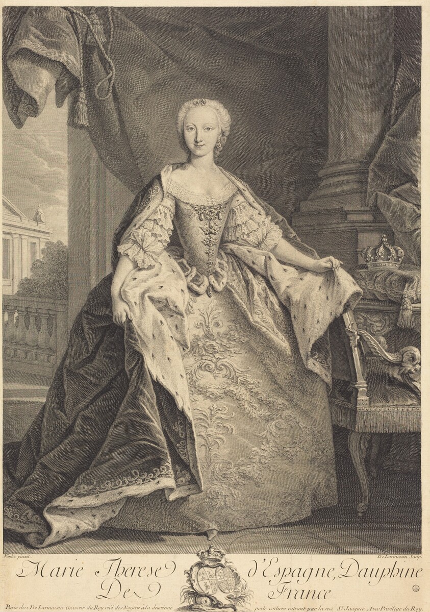 Marie Therese of Spain, Dauphine of France