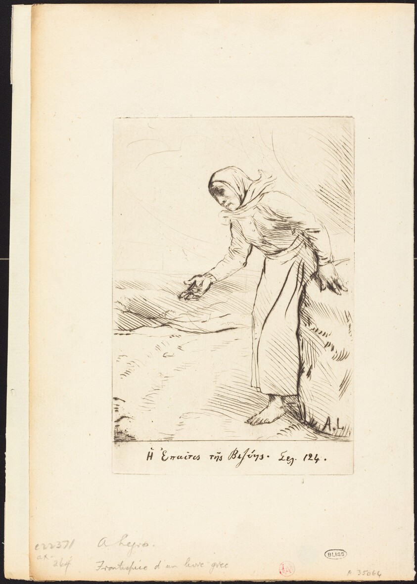 Frontispiece (The Beggar Woman of Veze)