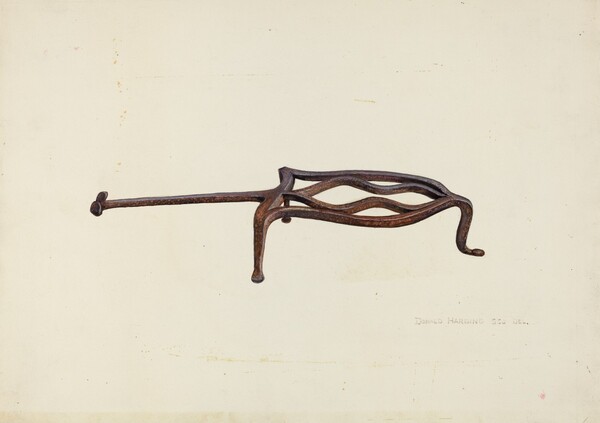 Flat Iron Holder