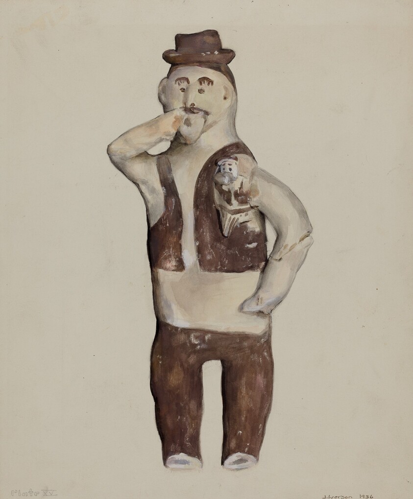 Clay Indian Doll - "Saguna"