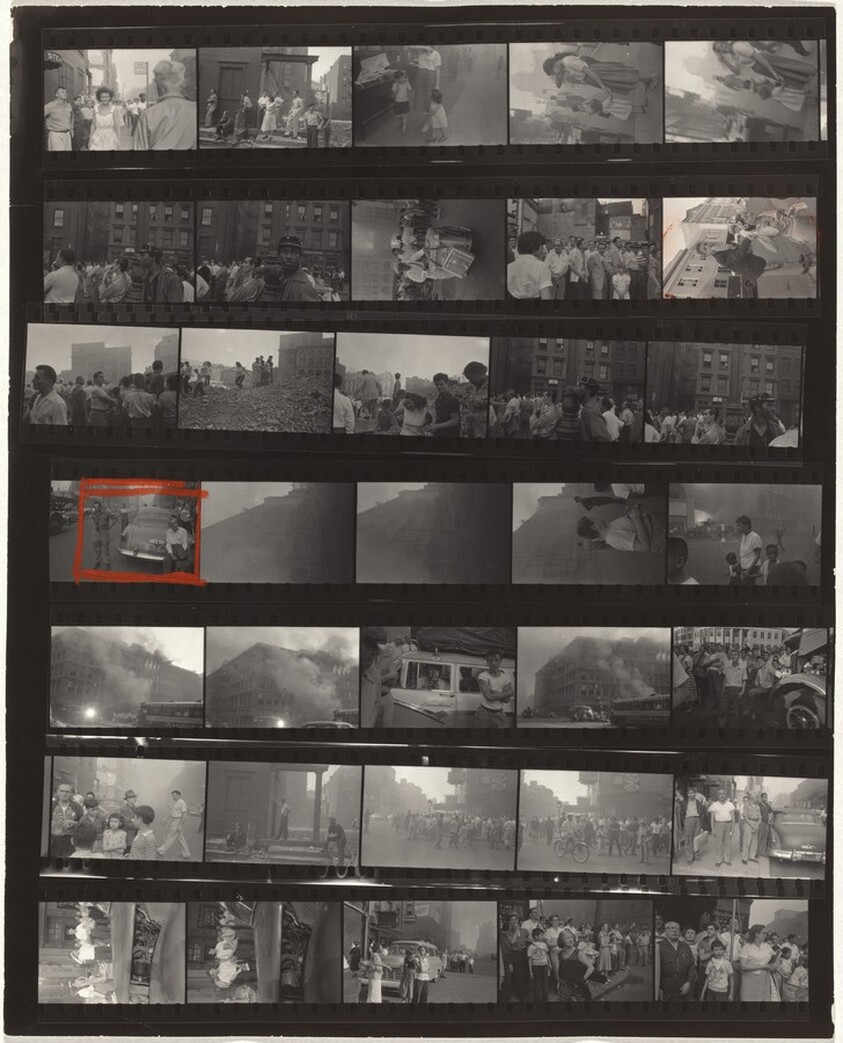 Guggenheim 770--Wanamaker fire, 10th Street, New York City