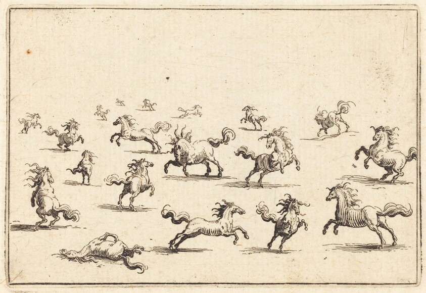 Horses Running