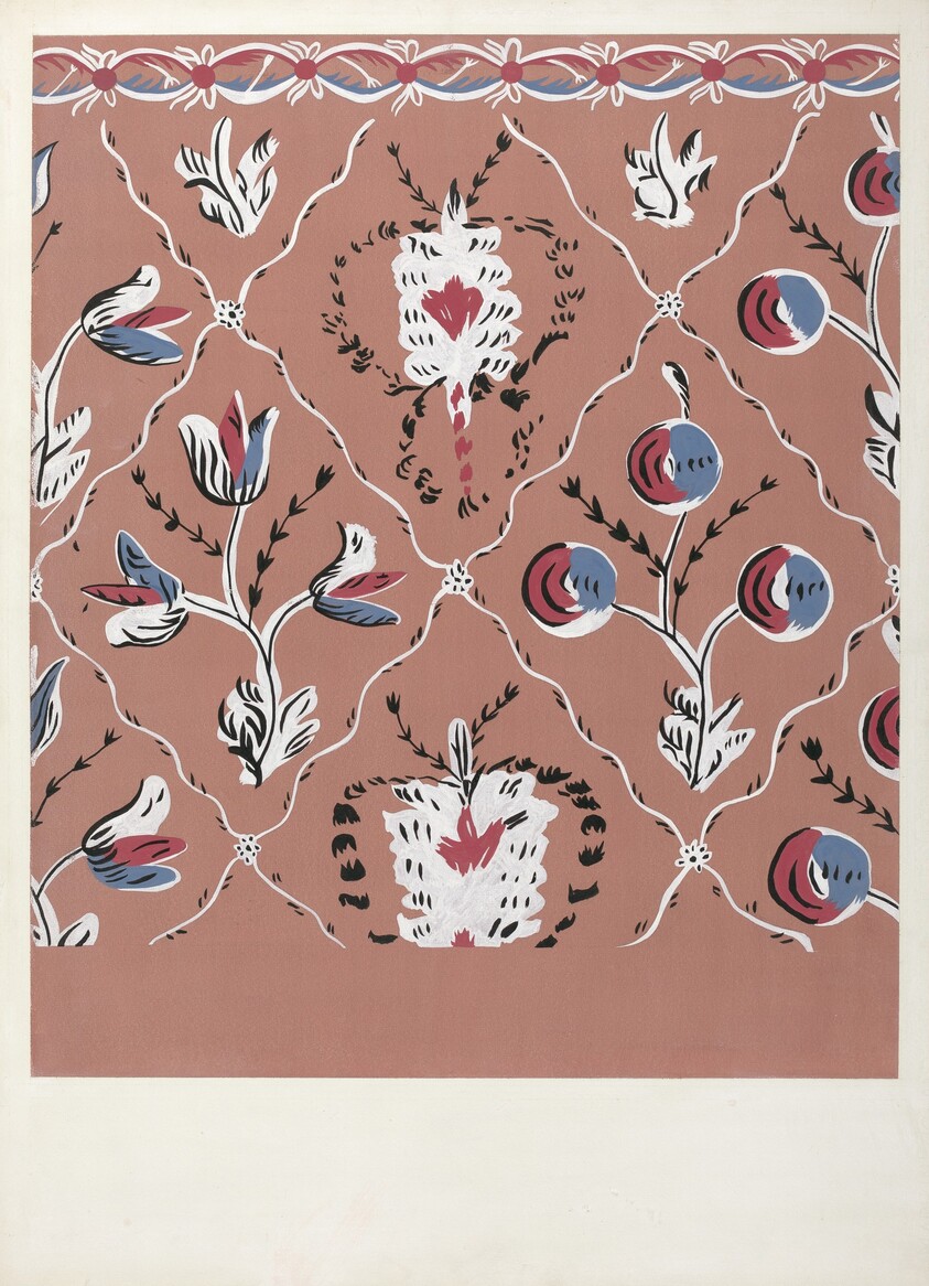 Hand Painted Wall (Detail)