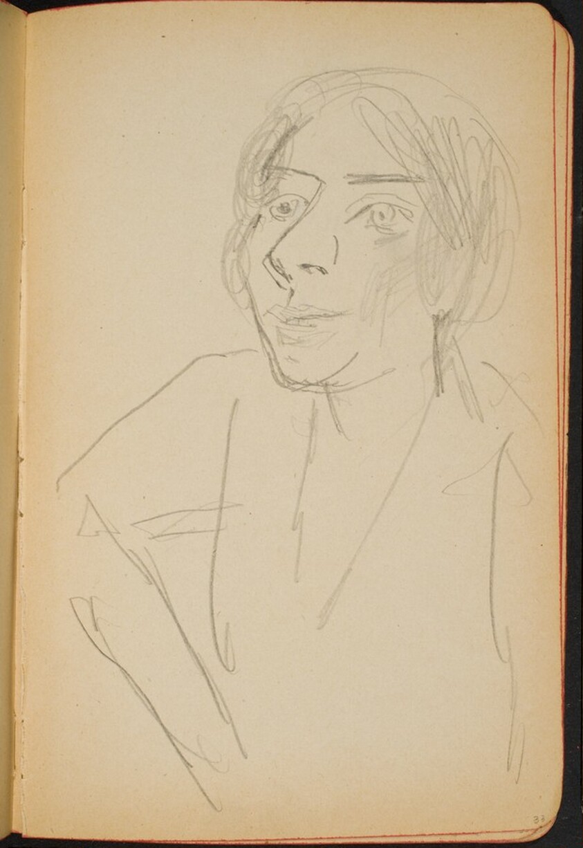 weibliche Bildnisstudie (Female Portrait) [p. 33]