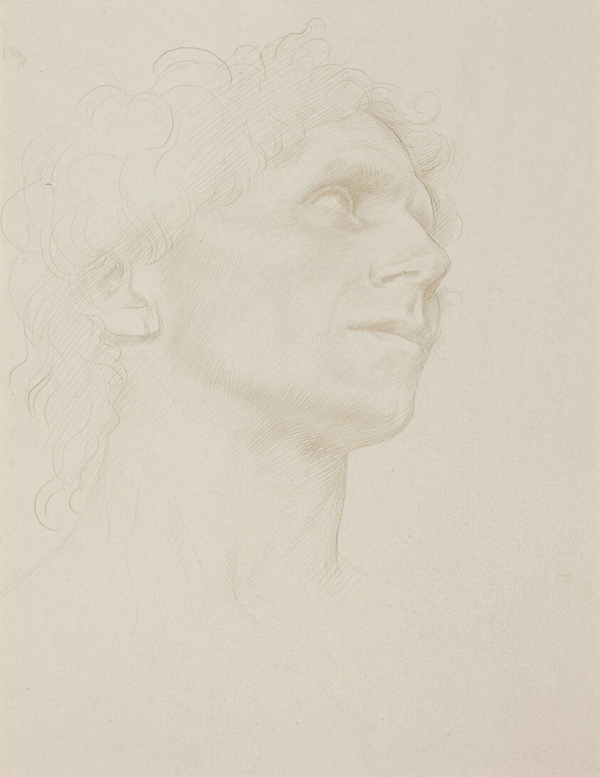 Study of Woman's Head, Turned Right