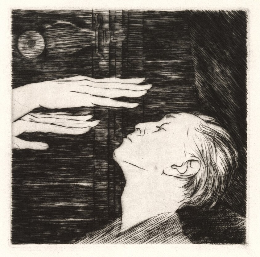 Le Médium (The Medium) [plate 10]