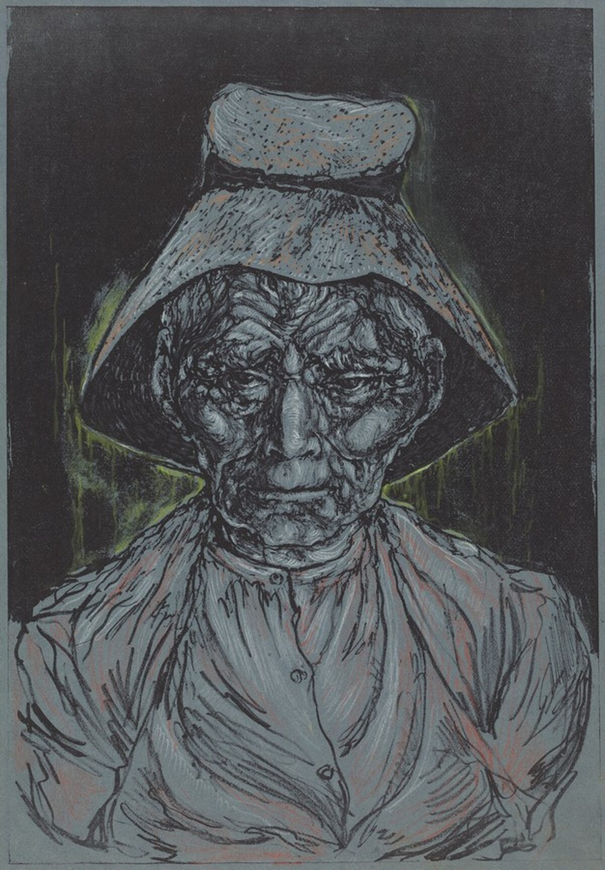 The Old Basket Weaver of Camp de Mar