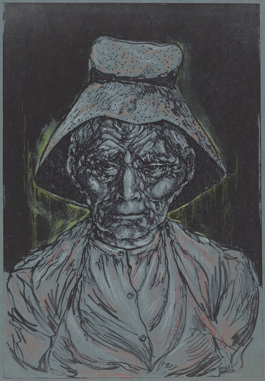 The Old Basket Weaver of Camp de Mar