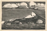Mt. Seymour, Admiralty Sound, Rockwell Kent, 1923