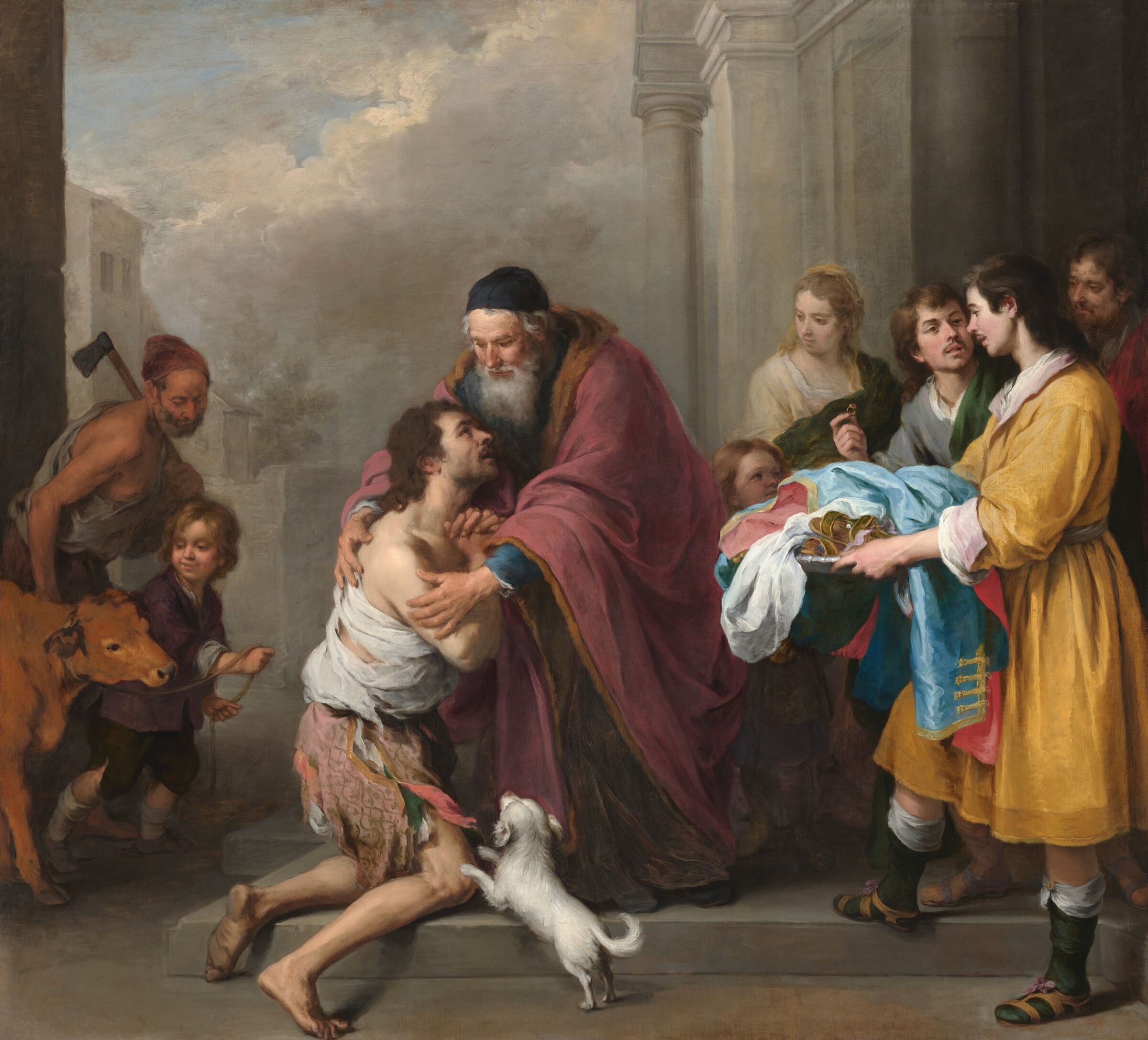 The Return of the Prodigal Son, Bartolomé Esteban Murillo, 1667/1670
