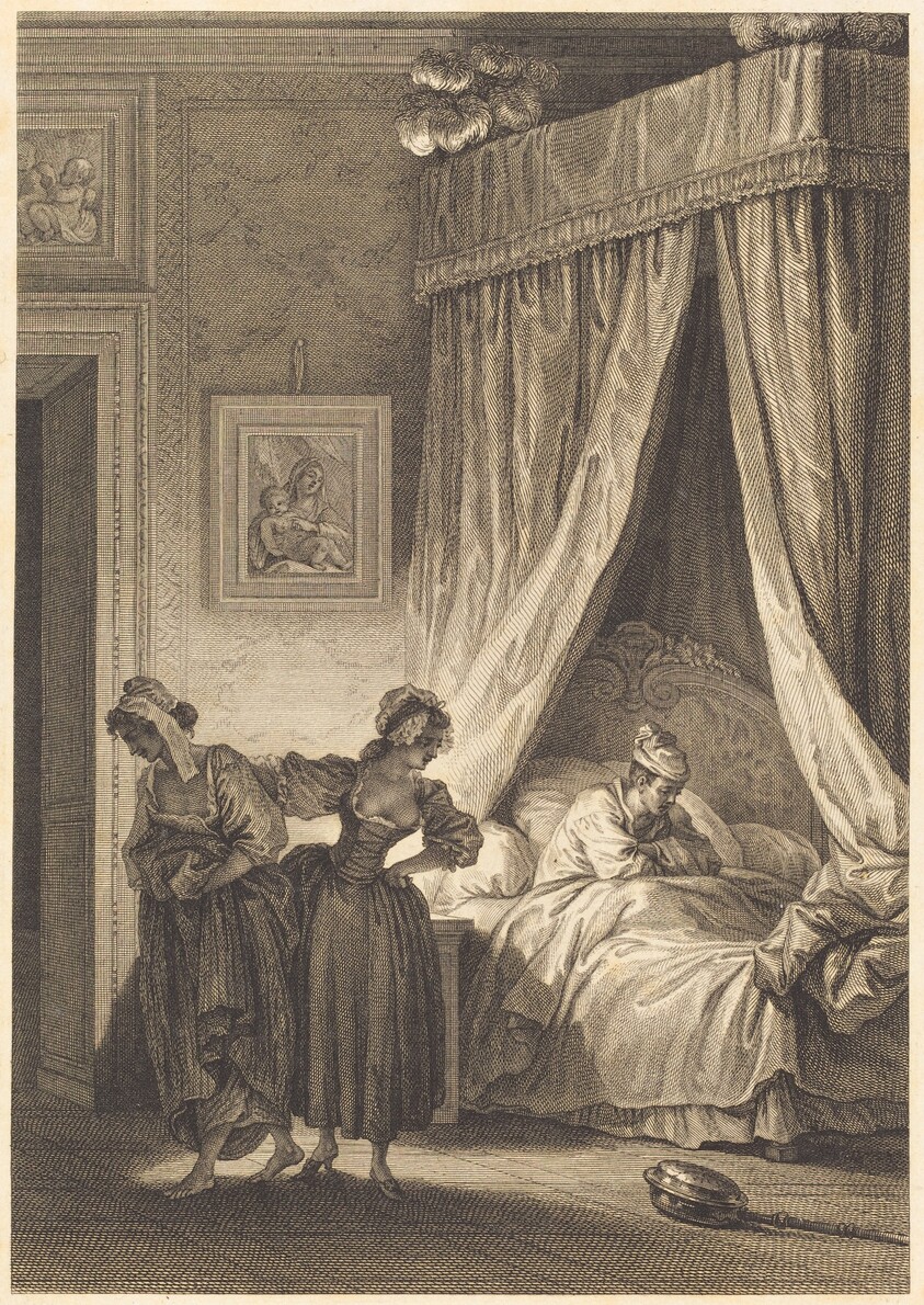 La gageure des trois commeres: La servante