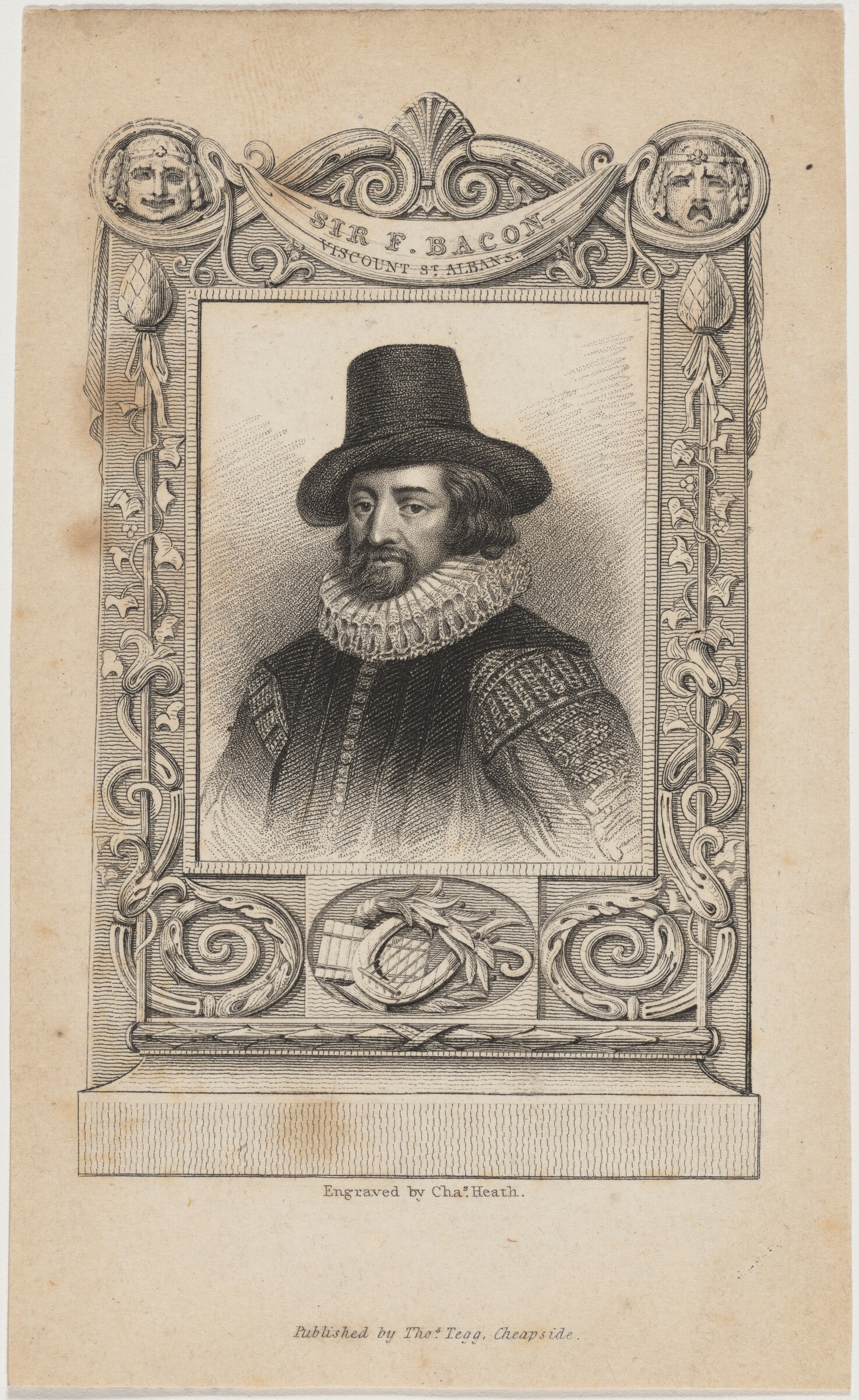 Sir Francis Bacon, Charles Heath