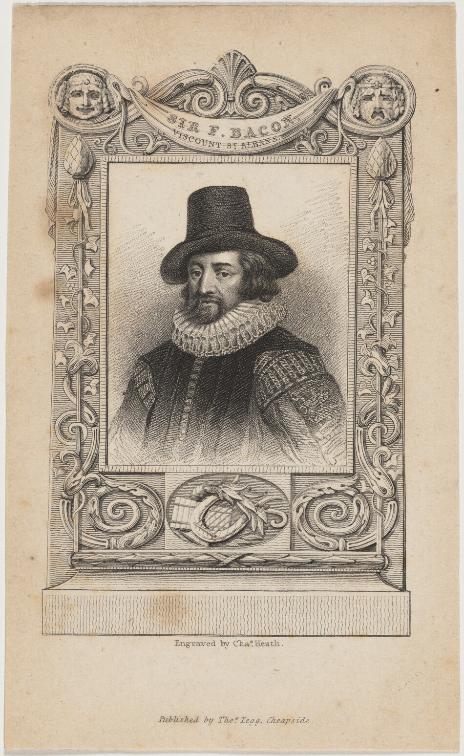 Sir Francis Bacon by Charles Heath