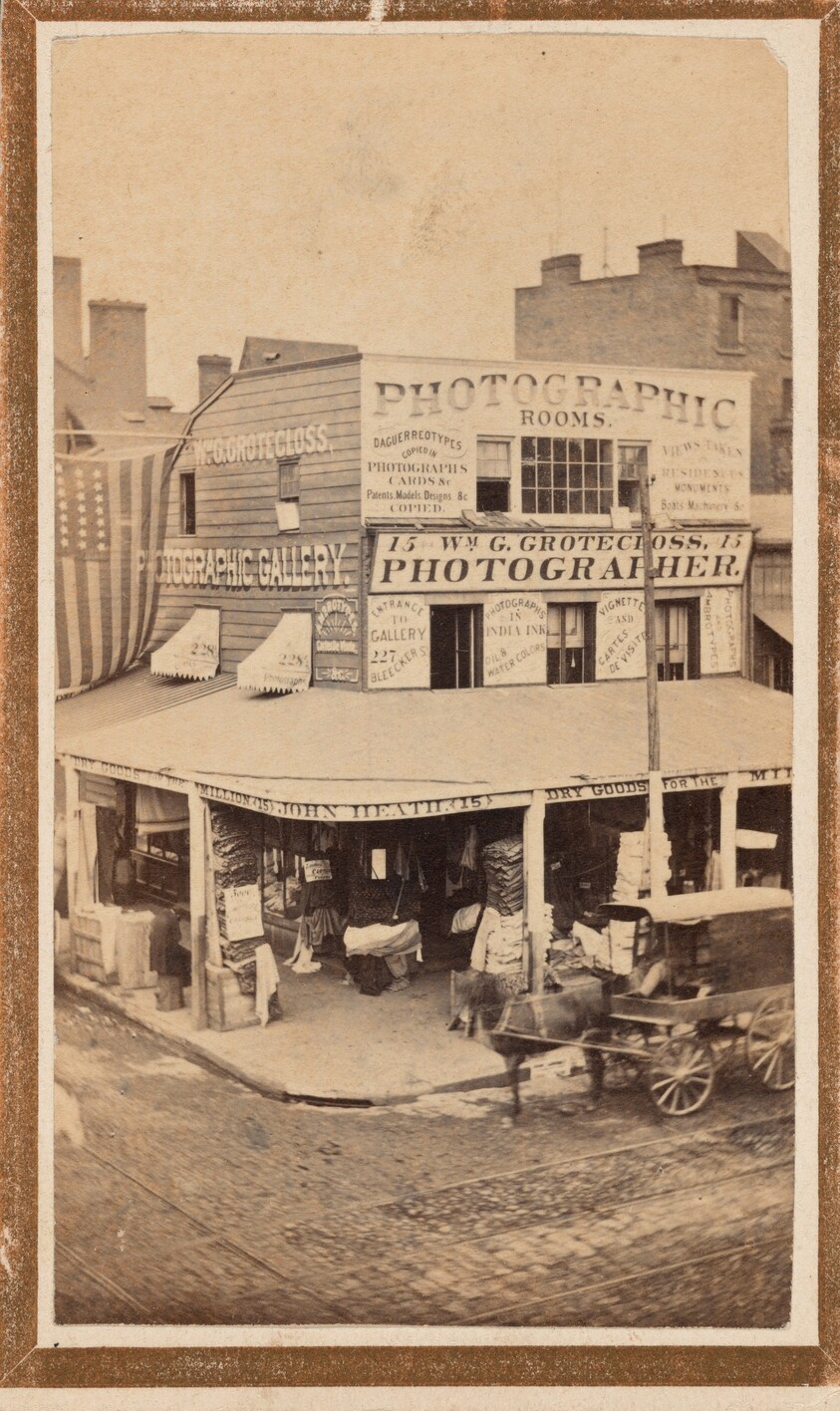 Grotecloss Photographic Gallery, New York