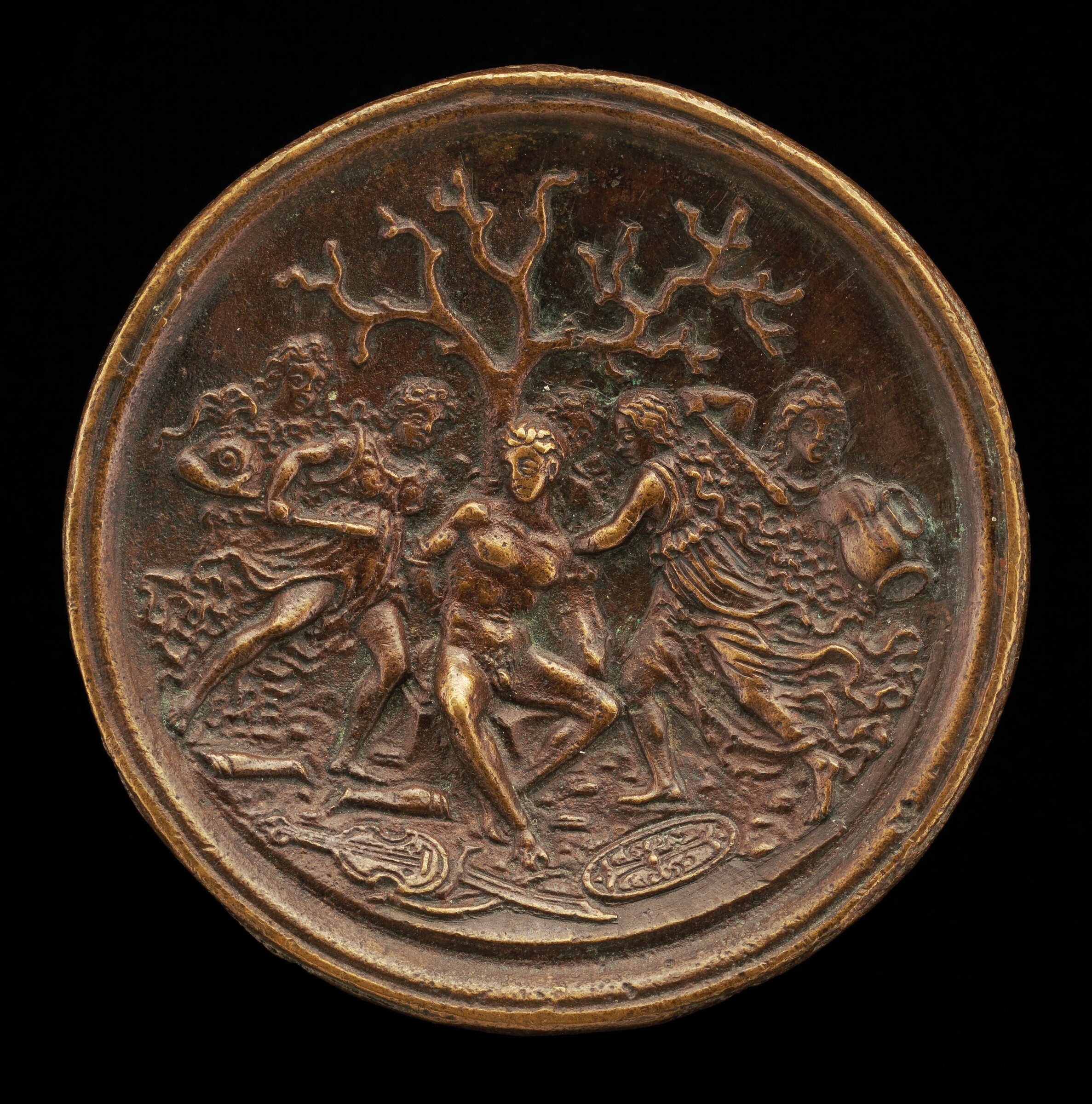 The Death of Orpheus, Attributed to Moderno, late 15th - early 16th century
