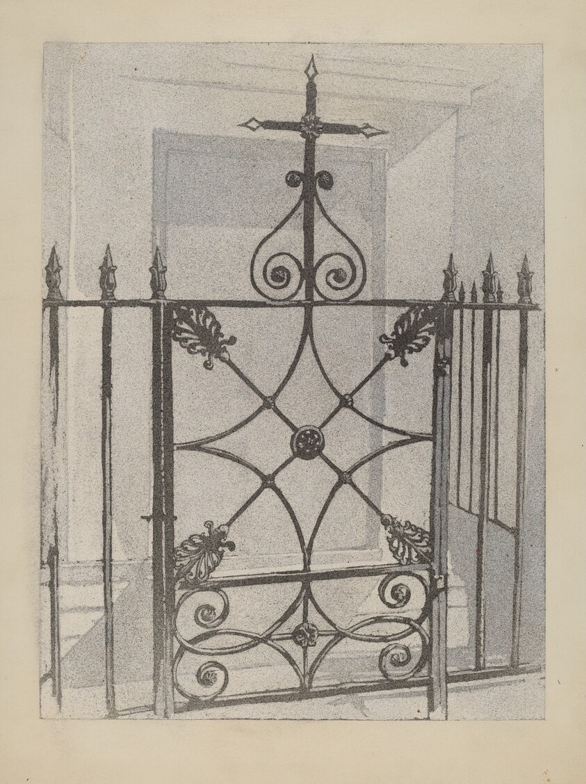 Iron Gate and Fence