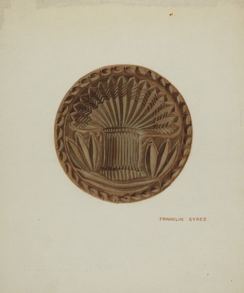 Pa. German Butter Mold