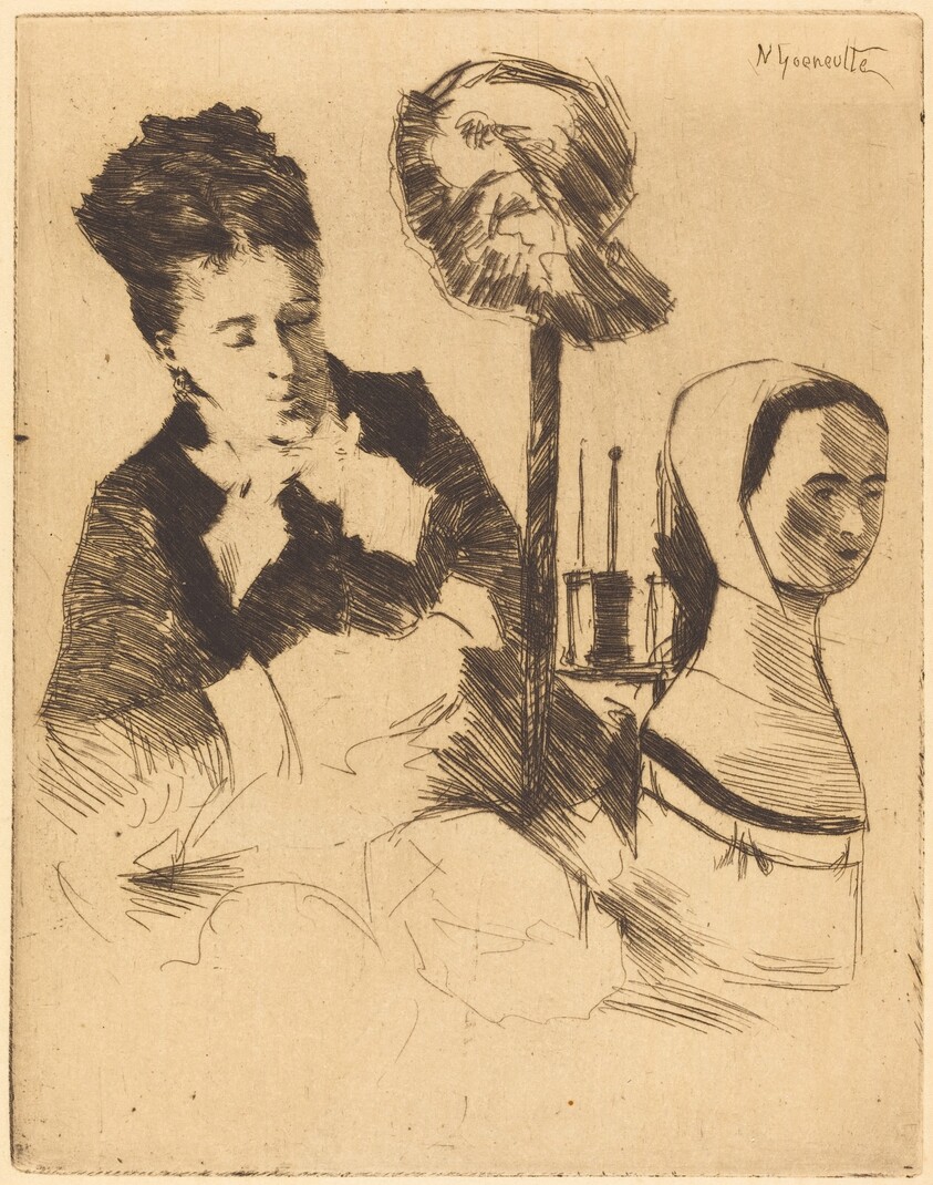 The Milliner (La modiste)