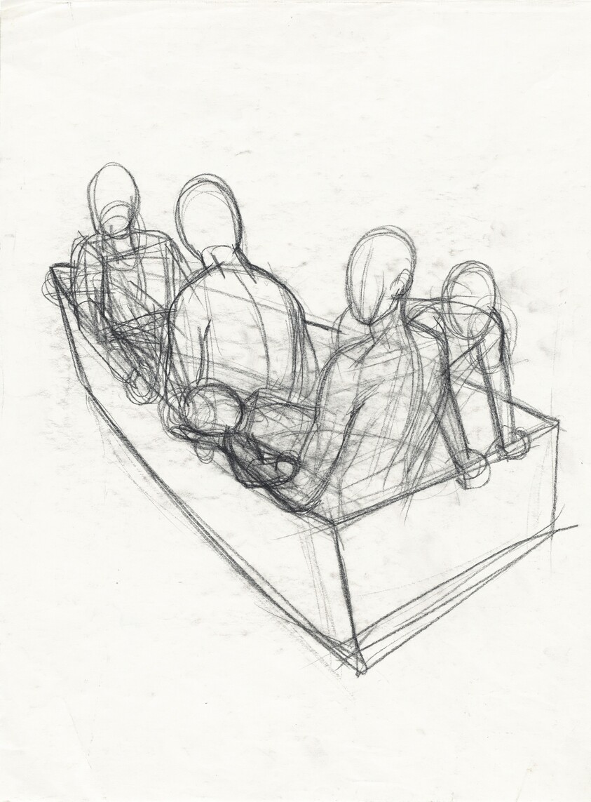 Study for "Great America" (Mother and Child)