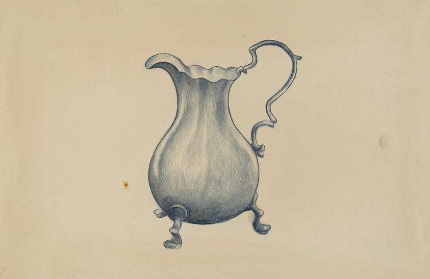 Silver Cream Pitcher