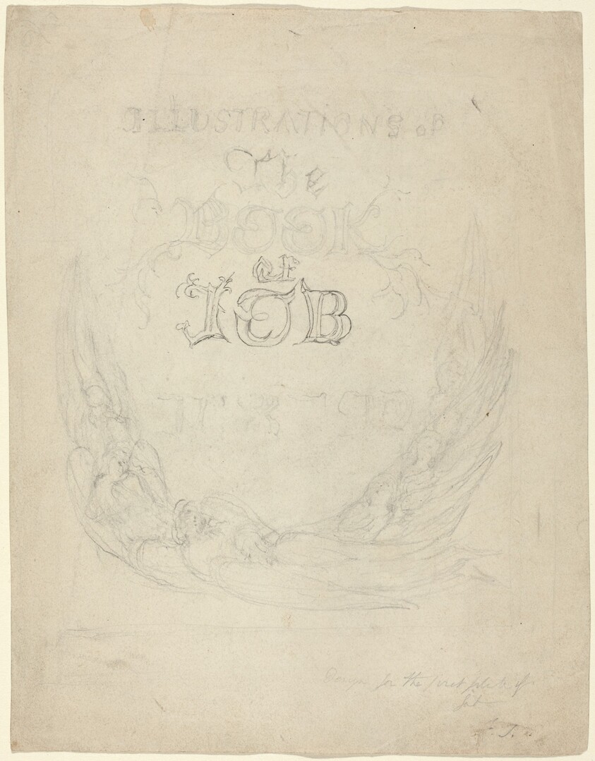 Sketch for the Title-Page of the Engraved Illustrations to the Book of Job