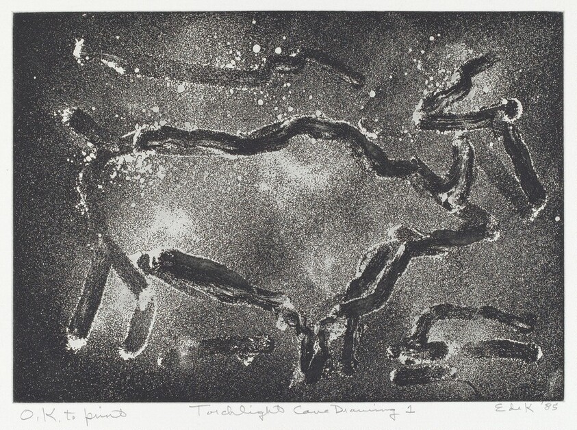 Torchlight Cave Drawing I from Torchlight Cave Drawings