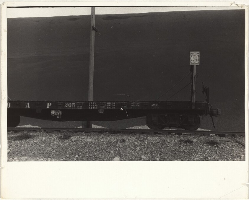 Railroad car--Butte, Montana