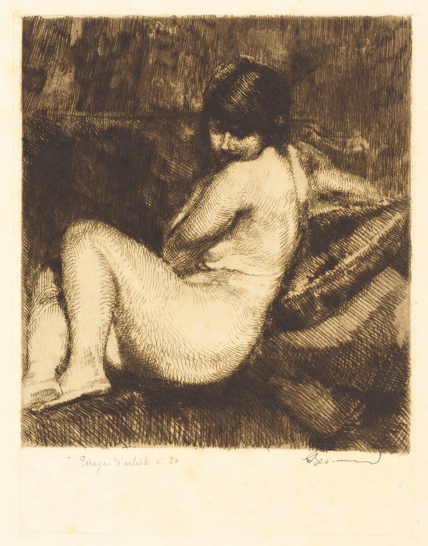 The Feathered Turban (Le turban à aigrette)