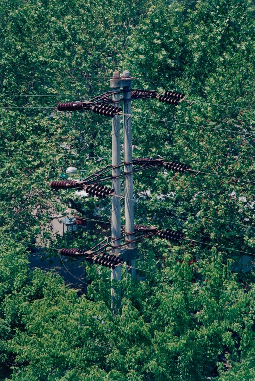 Power lines, Rome, Italy