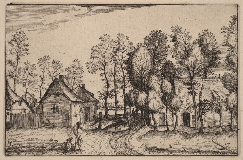 Landscape with Hewed Trees