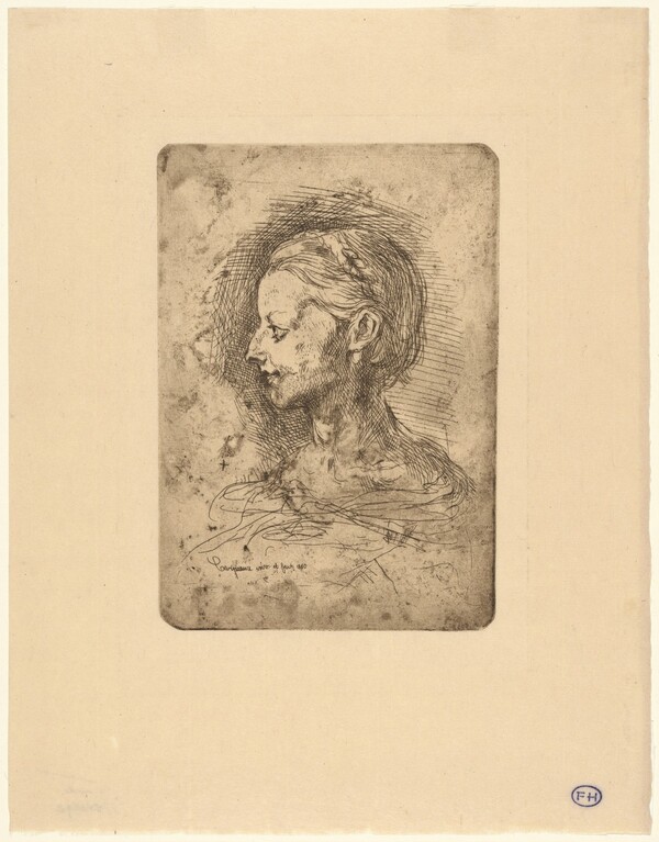 Bust of a Young Girl