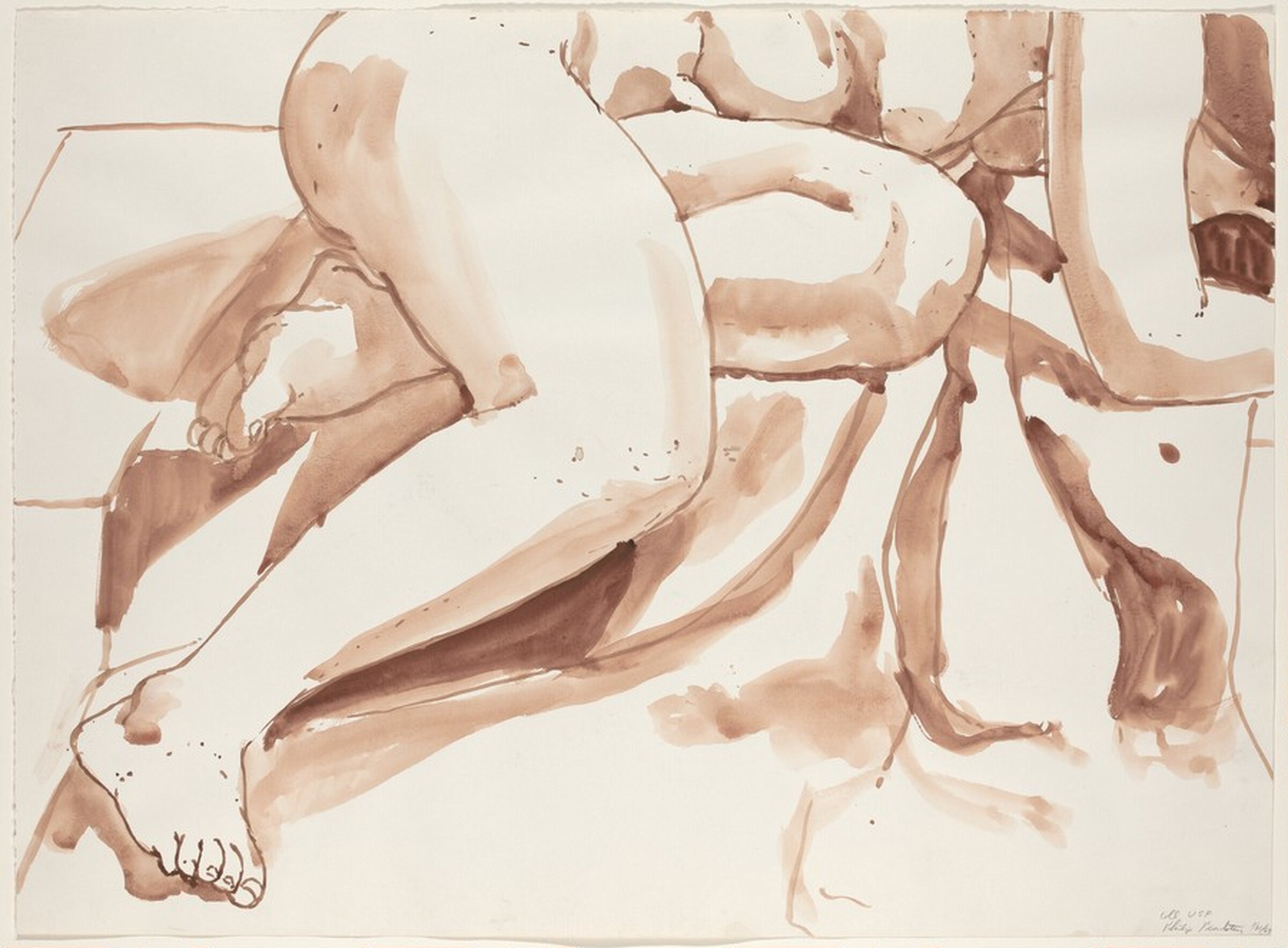 Study for "Untitled", Philip Pearlstein, 1969